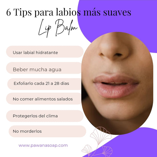 6 Tips para Labios mas Suaves