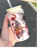 Load image into Gallery viewer, Watercolor Wizard Glass Can
