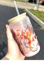 Load image into Gallery viewer, Watercolor Wizard Glass Can
